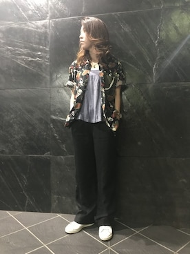 「stan smith」｜Chihiroさん（レディース・158cm）の夏コーディネート