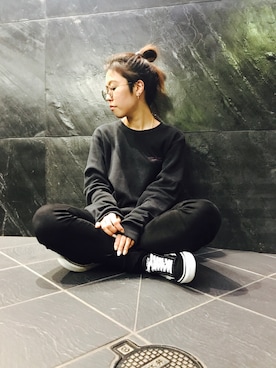 「カラーサングラス」｜Chihiroさん（レディース・158cm）の夏コーディネート