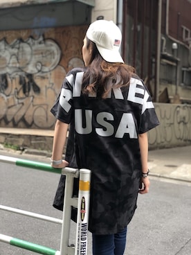 Chihiroさん（レディース・160cm）の夏コーディネート