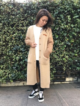 Chihiroさん（レディース・160cm）の冬コーディネート