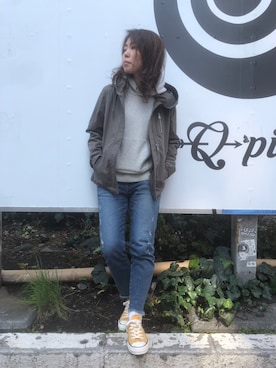 Chihiroさん（レディース・160cm）の春コーディネート