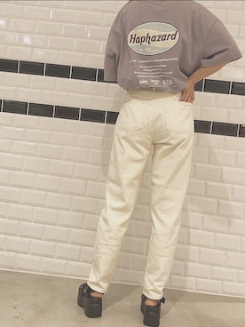 「SpRay（スプレイ）のアイテム（パンツ）」を使った、SpRay船橋店さん（レディース・155cm）の春コーディネート