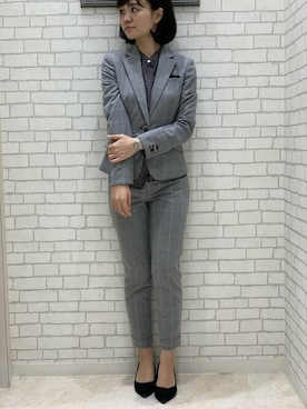 「ドット柄」｜0493psfaさん（レディース・157cm）の秋コーディネート