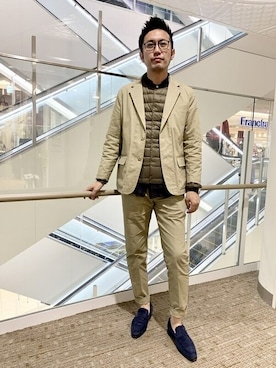 Dickiesのテーラードジャケット（ベージュ系）を使ったメンズ人気 