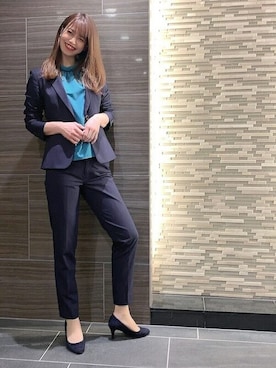 「Perfect Suit FActory（パーフェクトスーツファクトリー）のアイテム」を使った、0493psfaさん（レディース・164cm）の春コーディネート