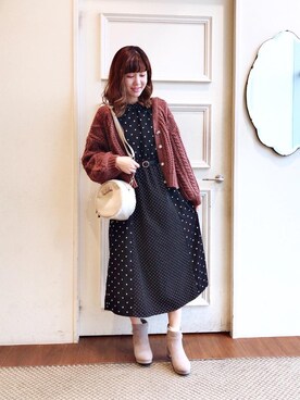 切替ドットワンピース のコーディネート一覧 Wear