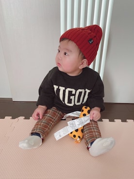 KotaMashi6さん（キッズ・70cm）の冬コーディネート