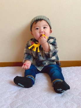 KotaMashi6さん（キッズ・70cm）の秋コーディネート