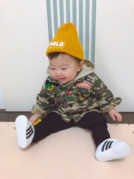 KotaMashi6さん（キッズ・70cm）の秋コーディネート