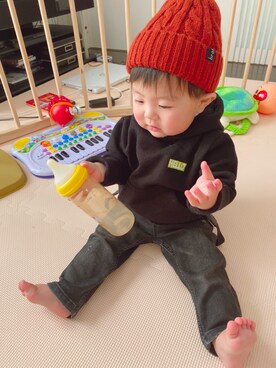 KotaMashi6さん（キッズ・70cm）の冬コーディネート