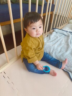 KotaMashi6さん（キッズ・70cm）の春コーディネート