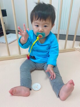 KotaMashi6さん（キッズ・70cm）の春コーディネート