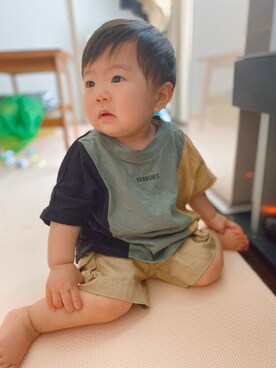 KotaMashi6さん（キッズ・70cm）の春コーディネート