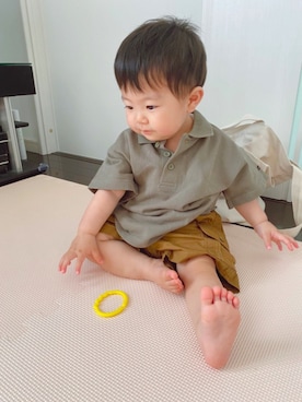 KotaMashi6さん（キッズ・70cm）の春コーディネート