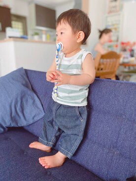 KotaMashi6さん（キッズ・70cm）の夏コーディネート