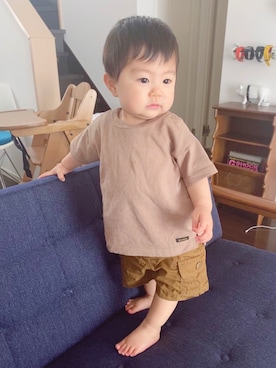 KotaMashi6さん（キッズ・70cm）の夏コーディネート