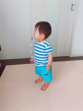 KotaMashi6さん（キッズ・70cm）の夏コーディネート