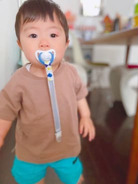 KotaMashi6さん（キッズ・70cm）の夏コーディネート