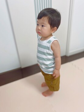 KotaMashi6さん（キッズ・70cm）の夏コーディネート