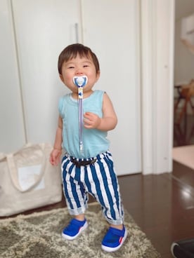 KotaMashi6さん（キッズ・70cm）の夏コーディネート