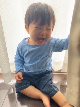 KotaMashi6さん（キッズ・70cm）の秋コーディネート