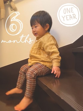 KotaMashi6さん(キッズ・70cm)の秋コーディネート