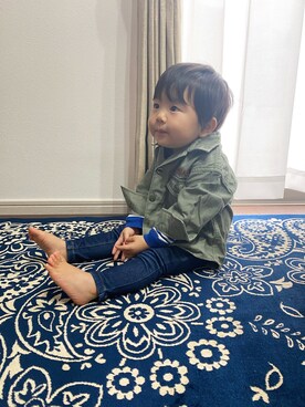 KotaMashi6さん（キッズ・70cm）の秋コーディネート