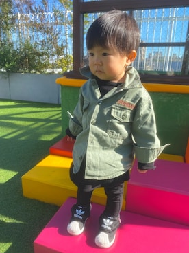 KotaMashi6さん（キッズ・80cm）の秋コーディネート