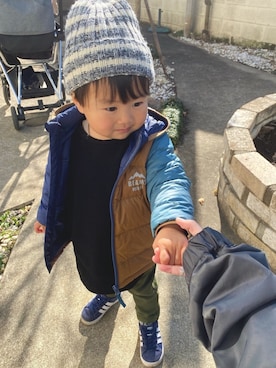 KotaMashi6さん（キッズ・80cm）の冬コーディネート
