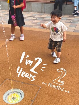 KotaMashi6さん（キッズ・80cm）の夏コーディネート