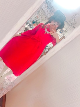 「fafa（フェフェ）のアイテム（アクセサリー）」を使った、カニちゃんさん（レディース・147cm）の冬コーディネート
