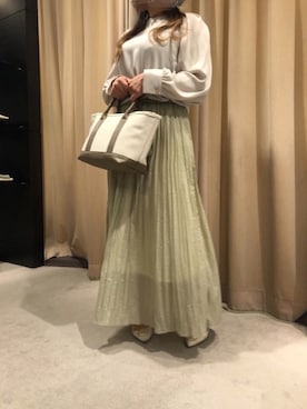 m.さん（レディース・153cm）の春コーディネート