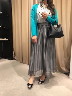 「RAW FUDGE（ローファッジ）のアイテム」を使った、m.さん（レディース・153cm）の春コーディネート