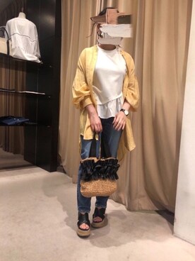 「LEE」｜m.さん（レディース・153cm）の春コーディネート