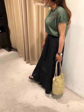 m.さん（レディース・153cm）の夏コーディネート