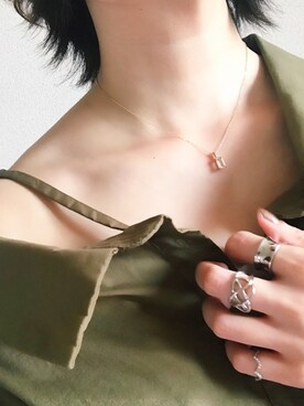 「Marea rich（マレアリッチ）のアイテム」を使った、0810.asさん（レディース・163cm）の春コーディネート