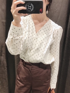 「ellerie（エルリエ）のアイテム」を使った、0810.asさん（レディース・163cm）の秋コーディネート