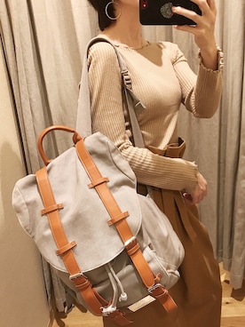 「リエディ(Re:EDIT)」｜0810.asさん（レディース・163cm）の秋コーディネート