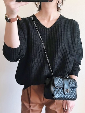 「Marea rich（マレアリッチ）のアイテム」を使った、0810.asさん（レディース・163cm）の秋コーディネート