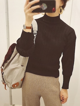 「Lia kulea（リアクレア）のアイテム」を使った、0810.asさん（レディース・163cm）の秋コーディネート