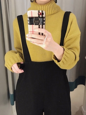 「2018マイベストコーデ」｜「アイテム（財布/小物）」を使った、0810.asさん（レディース・163cm）の冬コーディネート