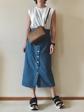 0810.asさん（レディース・163cm）の夏コーディネート
