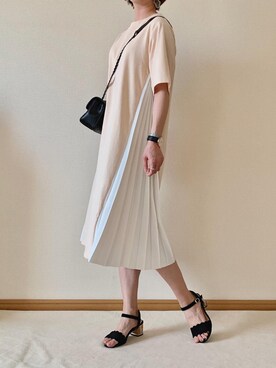 「etrebloom（エトレブルーム）のアイテム」を使った、0810.asさん（レディース・163cm）の夏コーディネート