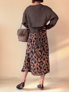 「etrebloom（エトレブルーム）のアイテム」を使った、0810.asさん（レディース・163cm）の秋コーディネート