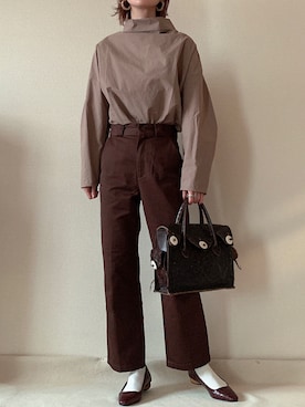 0810.asさん（レディース・163cm）の秋コーディネート