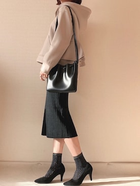 0810.asさん（レディース・163cm）の冬コーディネート