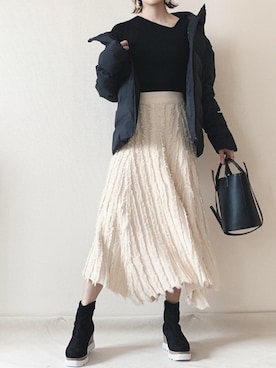 0810.asさん（レディース・163cm）の冬コーディネート