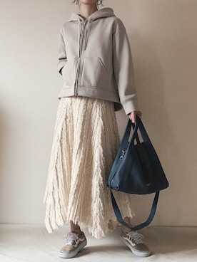 「tocco（トッコ）のアイテム（バッグ）」を使った、0810.asさん（レディース・163cm）の冬コーディネート