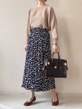 「FEERICHELU（フェリーシェル）のアイテム」を使った、0810.asさん（レディース・163cm）の冬コーディネート