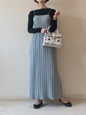 「destin（デスティン）のアイテム」を使った、0810.asさん（レディース・163cm）の春コーディネート